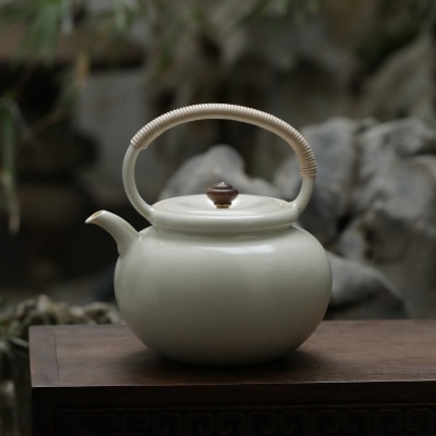 白陶盘天烧水壶 S160